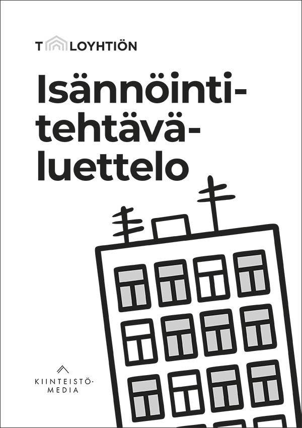 Taloyhtiön isännöintitehtäväluettelon kansikuva