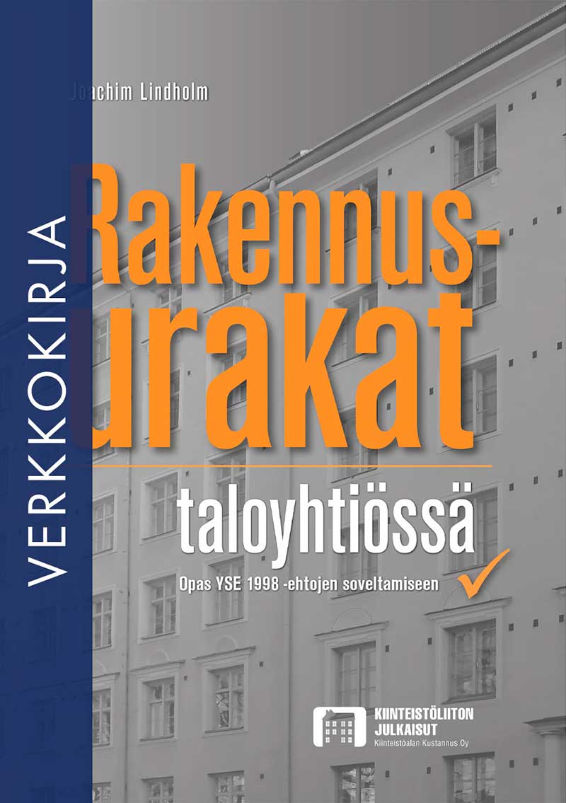 Rakennusurakat taloyhtiössä -verkkokirjan tuotekuva