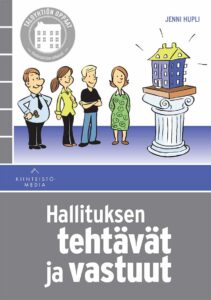 Hallituksen tehtävät ja vastuut -kirjan etukansi
