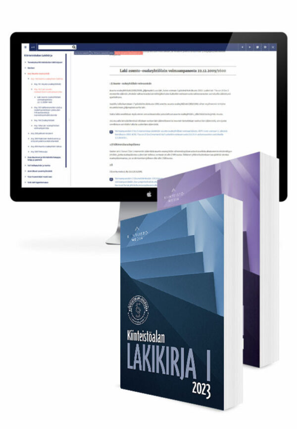 Kiinteistöalan lakikirjan peruspaketti -tuotekuva