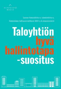 Taloyhtiön hyvä hallintotapa -suositus -kirjan kansi