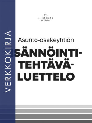 Asunto-osakeyhtiön isännöintitehtäväluettelo, verkkokirjan tuotekuva