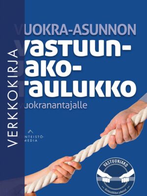 Vuokra-asunnon vastuunjakotaulukko vuokranantajalle -verkkokirjan tuotekuva