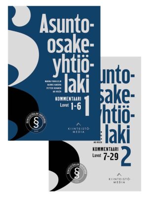 Asunto-osakeyhtiölaki - Kommentaarin osien kansikuvat