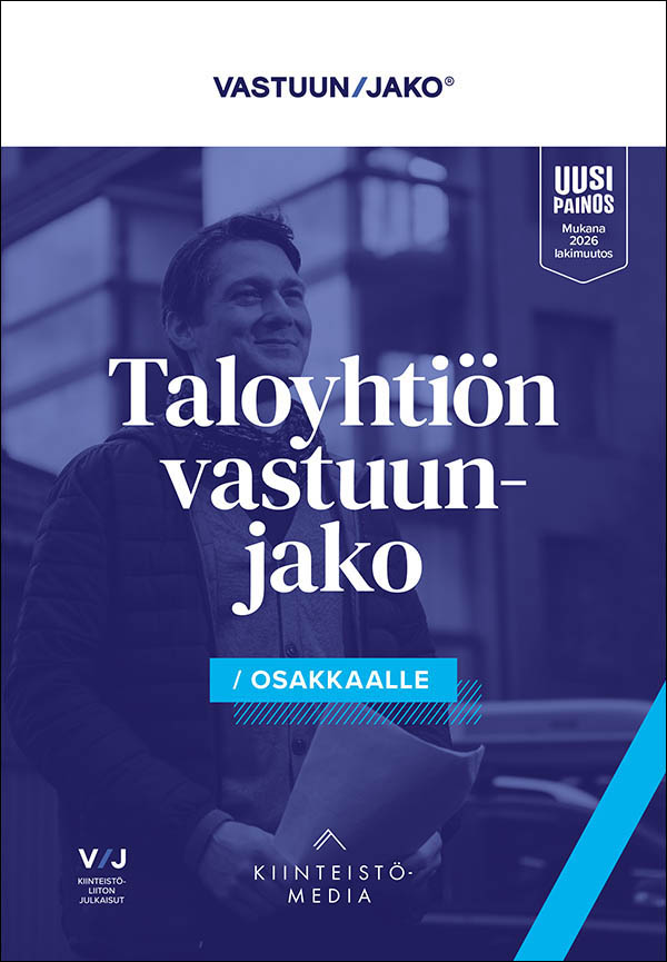 Taloythtiön vastuunjako - Osakkaalle -kirjan tuotekuva
