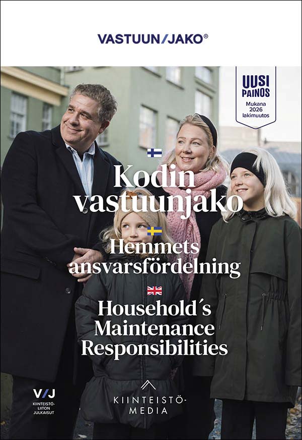 Kodin vastuunjako -oppaan tuotekuva